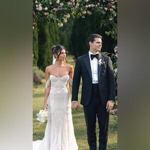 Rare J Andreatta Lola Gown - Sz 4/6 Wedding Dress New